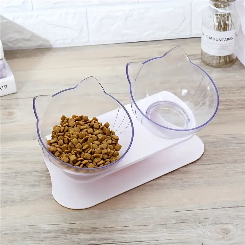 Anti - Vomiting Orthopedic Cat Bowl - Petsdd