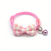 Cord Bowtie Cat Collar - Petsdd