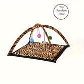 Interactive Cat Toy Rocking Activity Mat Swing Playing Station With Sisal Scratching Area - Petsdd